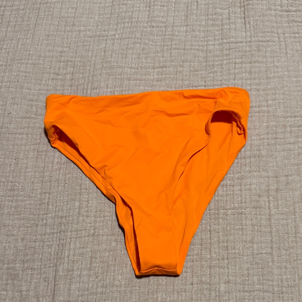 Bright Orange Bikini Bottom